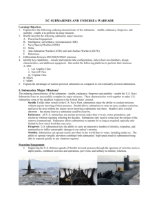 2015 Submarine Pro-Book for 3/C