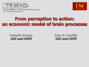 Slides - Theoretical REsearch in Neuroeconomic Decision