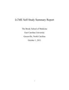 LCME Self-Study Summary August 30 with formatting_Beck