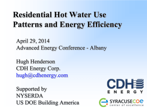 DHW Advanced Energy April 2014