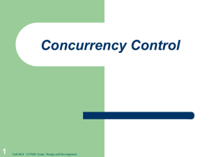 Concurrent Control