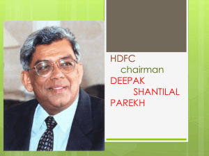 Deepak Shantilaal Parikh_HDFC