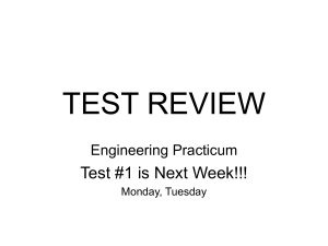 TEST REVIEW_DrSmith