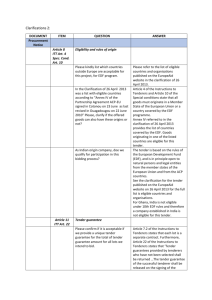 EuropeAid_133510_D_SUP_GH_Clarifications2