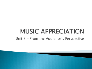 music appreciation - Berks Catholic High School