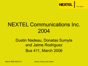 NEXTEL Communications Inc. 2004