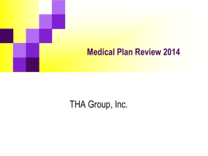 2014 Health Plan Presentation