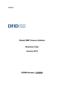 Global SME Finance Initiative