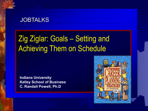Zig Ziglar: Goals – Setting and Achieving Them