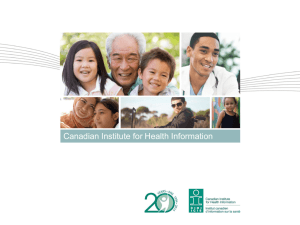 Measuring Health System Efficiency in Canada