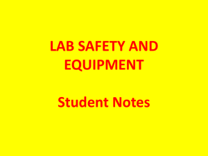 Lab Safety ppt