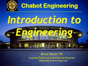 Engineering - Chabot College