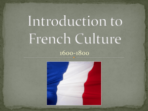 Introduction to French Culture
