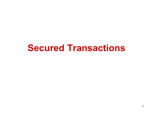 250A. Commercial Law: Secured Transactions