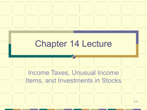 Chapter 13 Lecture