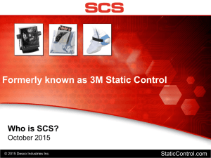 Who is SCS?-PowerPoint - Static Control