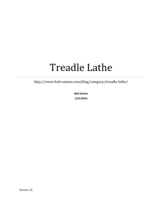 Treadle Lathe