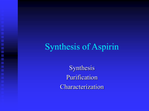 Synthesis of Aspirin