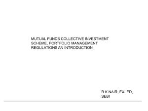 12. Mutual Funds Collective Investment Scheme, Portfolio