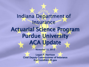 indiana department of insurance