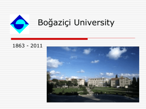 Bo*aziçi University