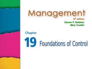 Management 8e. - Robbins and Coulter