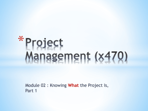 Mod 02 KnowingWhatTheProjectIs 1 140221