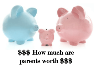 $$$ How much are your parents worth $$$