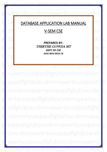 LAB MANUAL with