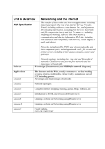 Example 5 - part of GCSE SOW.doc