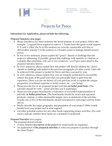 draft q&a sheet for kwd 100 projects for peace