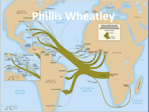 Phillis Wheatley - MACUAmericanLiteratureTo1865