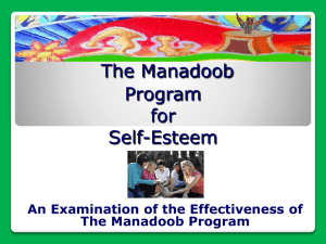 The Manadoob Program Pepperdine Study