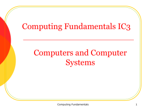 Computing Fundamentals-Chall