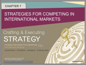 Crafting & Executing Strategy 18e
