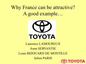 Toyota 2002 - BEST in FRANCE