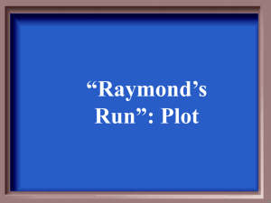 Raymond's Run - inetTeacher.com