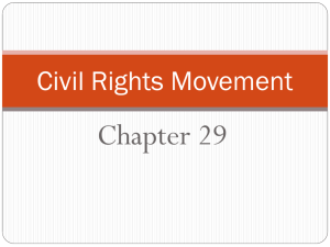 Civil Rights Notes