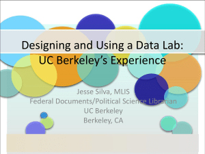 UC Berkeley Data Lab