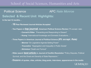 Assembly Slides 21-30 - School of Social Sciences, Humanities and