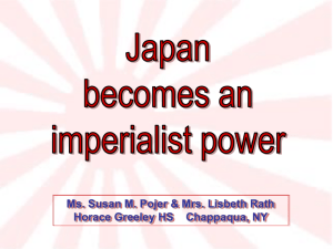 Imperialist Japanrevised - The Bronx High School of Science