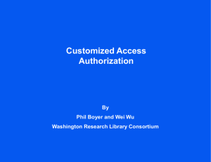 Washington Research Library Consortium 901 Commerce Drive