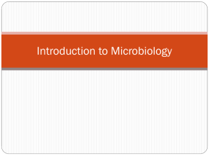 Introduction to Microbiology_week 1