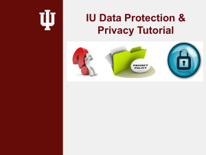 Data Protection and Privacy Tutorial