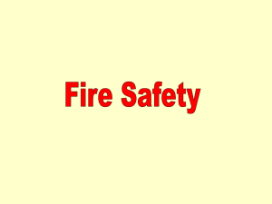 Fire Safety PowerPoint