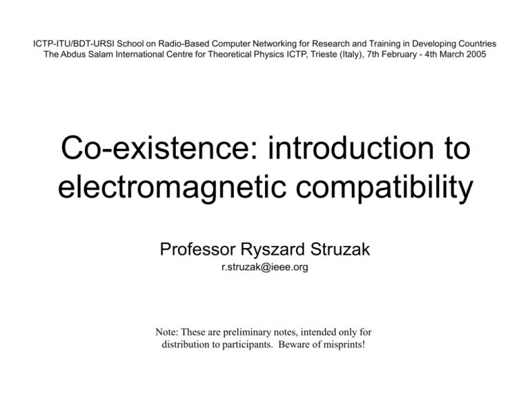 Introduction To Electromagnetic Compatibility