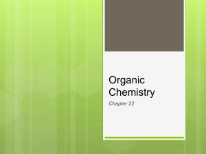 Organic Chemistry Powerpoint