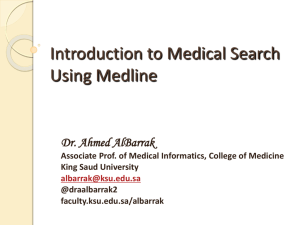 02_Introduction to Medical Search Using
