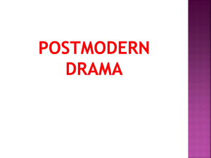 postmodern drama