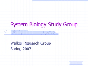 System Biology Study Group